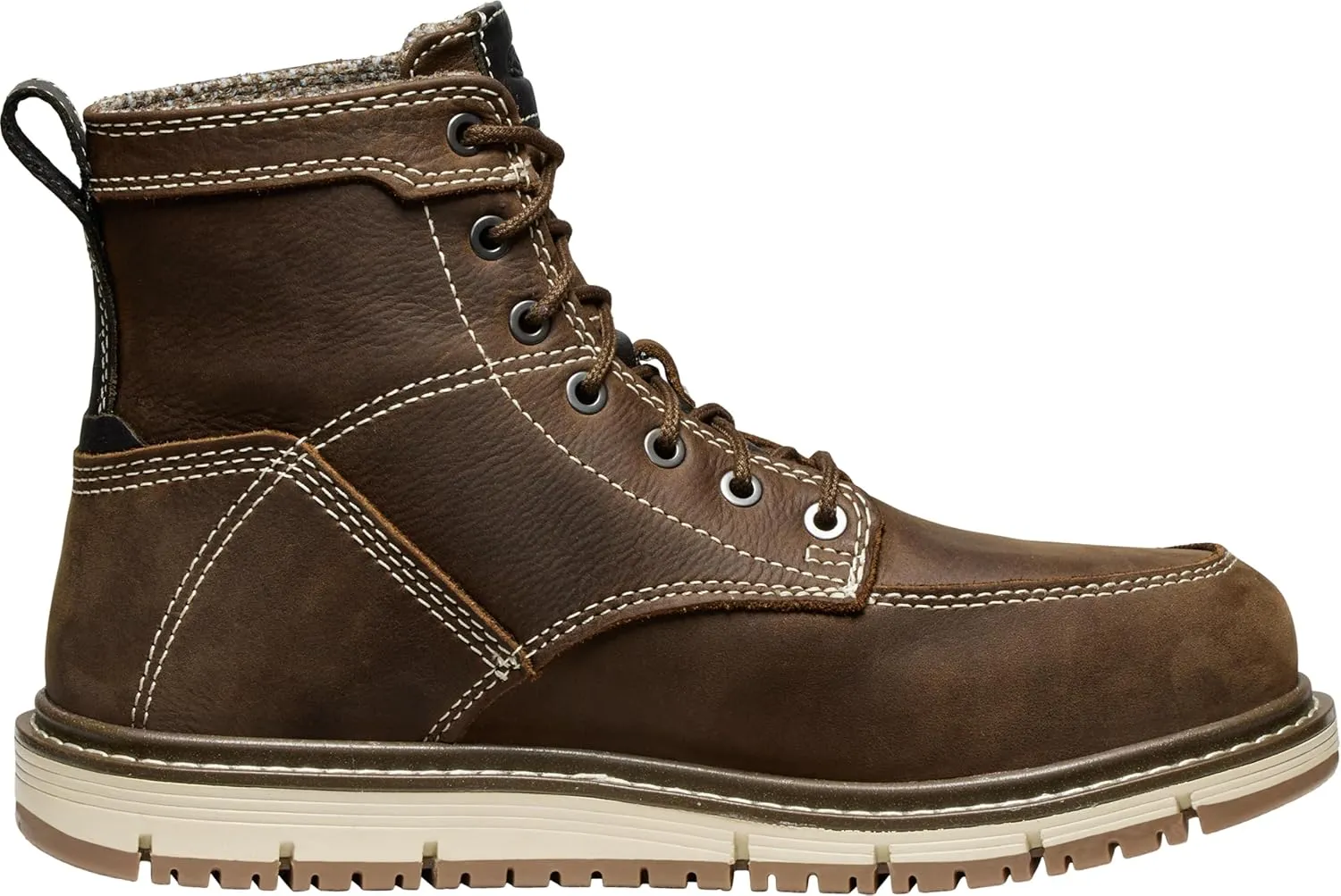 KEEN Utility Women's San Jose 6" Alloy Toe Waterproof Wedge Work Boot