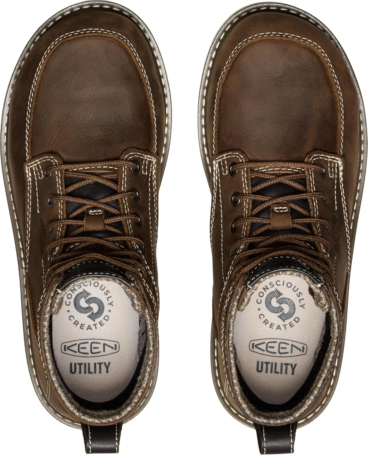 KEEN Utility Women's San Jose 6" Alloy Toe Waterproof Wedge Work Boot
