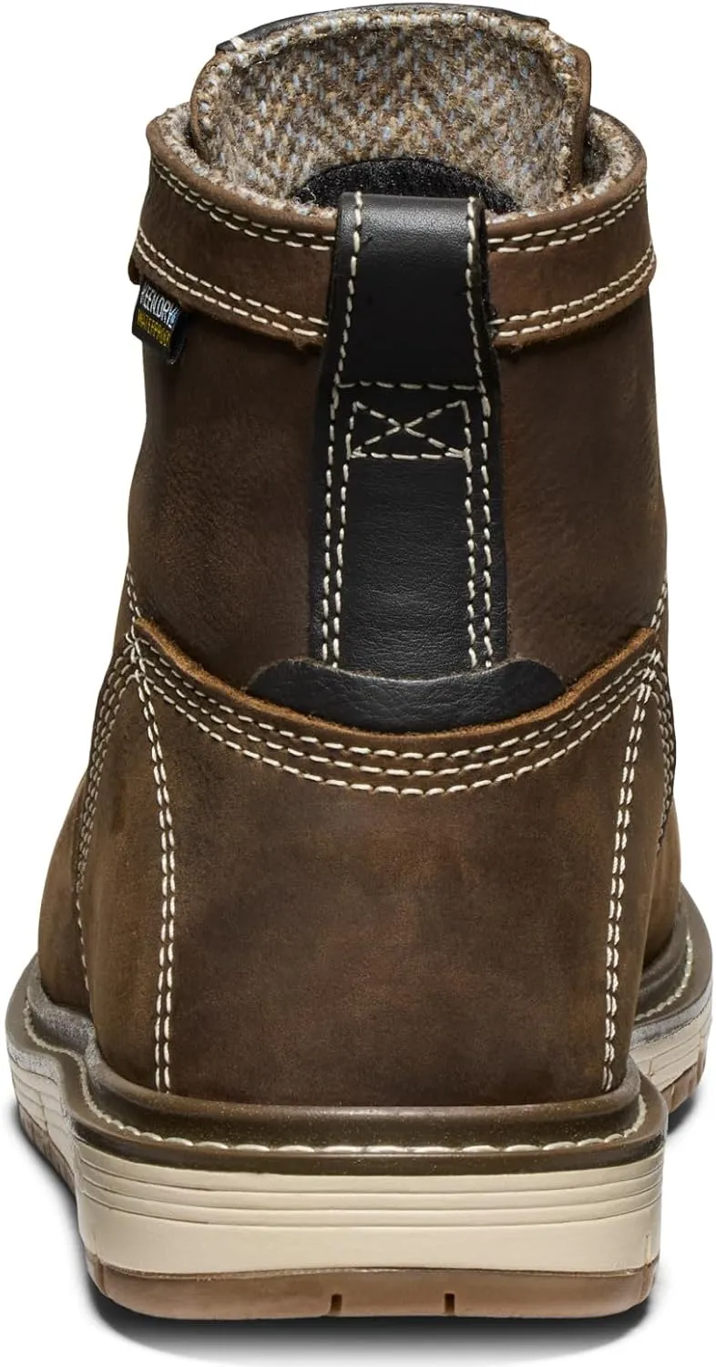 KEEN Utility Women's San Jose 6" Alloy Toe Waterproof Wedge Work Boot