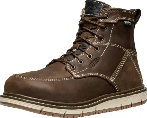 KEEN Utility Women's San Jose 6" Alloy Toe Waterproof Wedge Work Boot