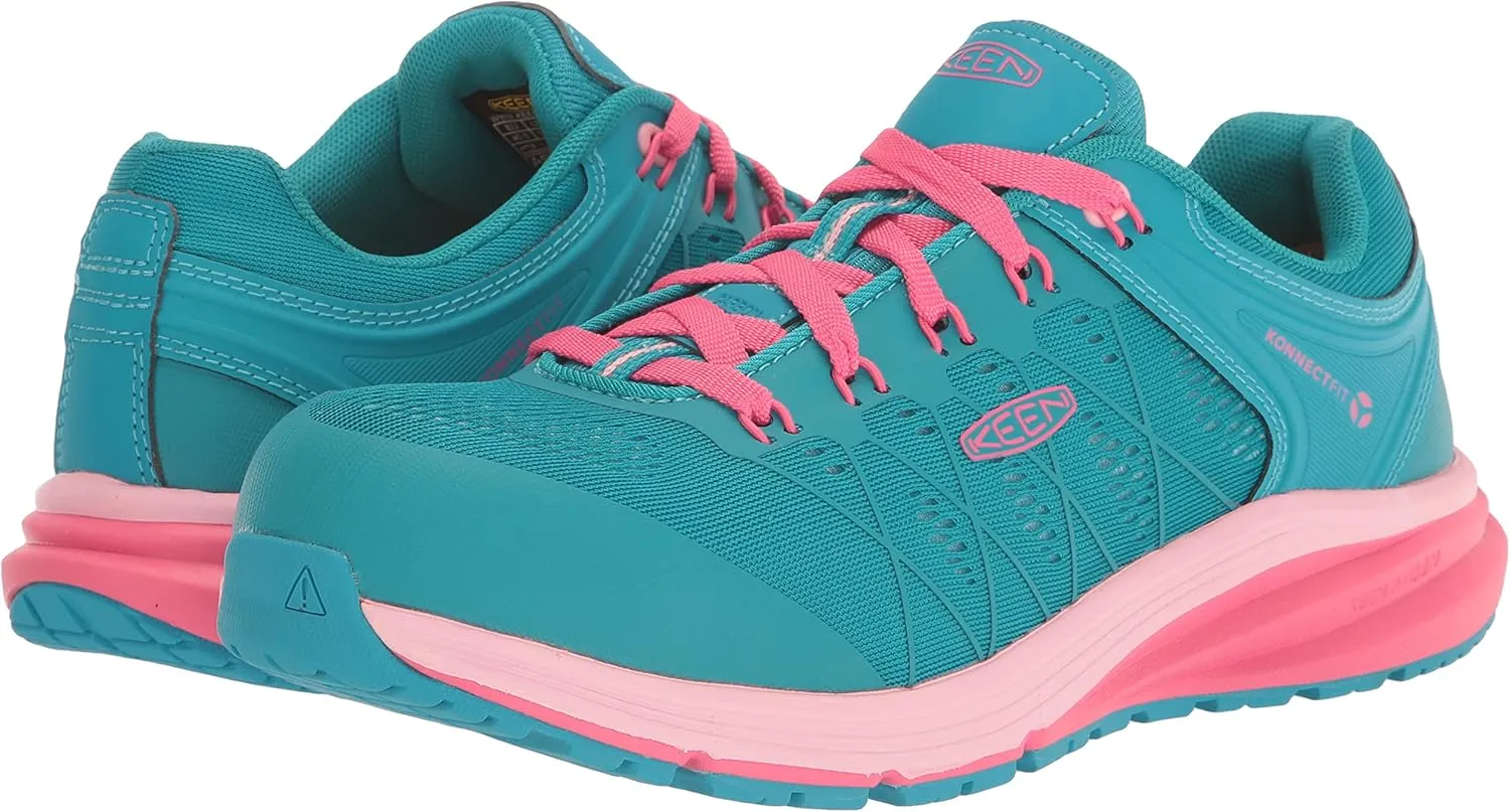 KEEN Utility Women's Vista Energy Low Height Sneaker Composite Toe Industrial Work Shoe