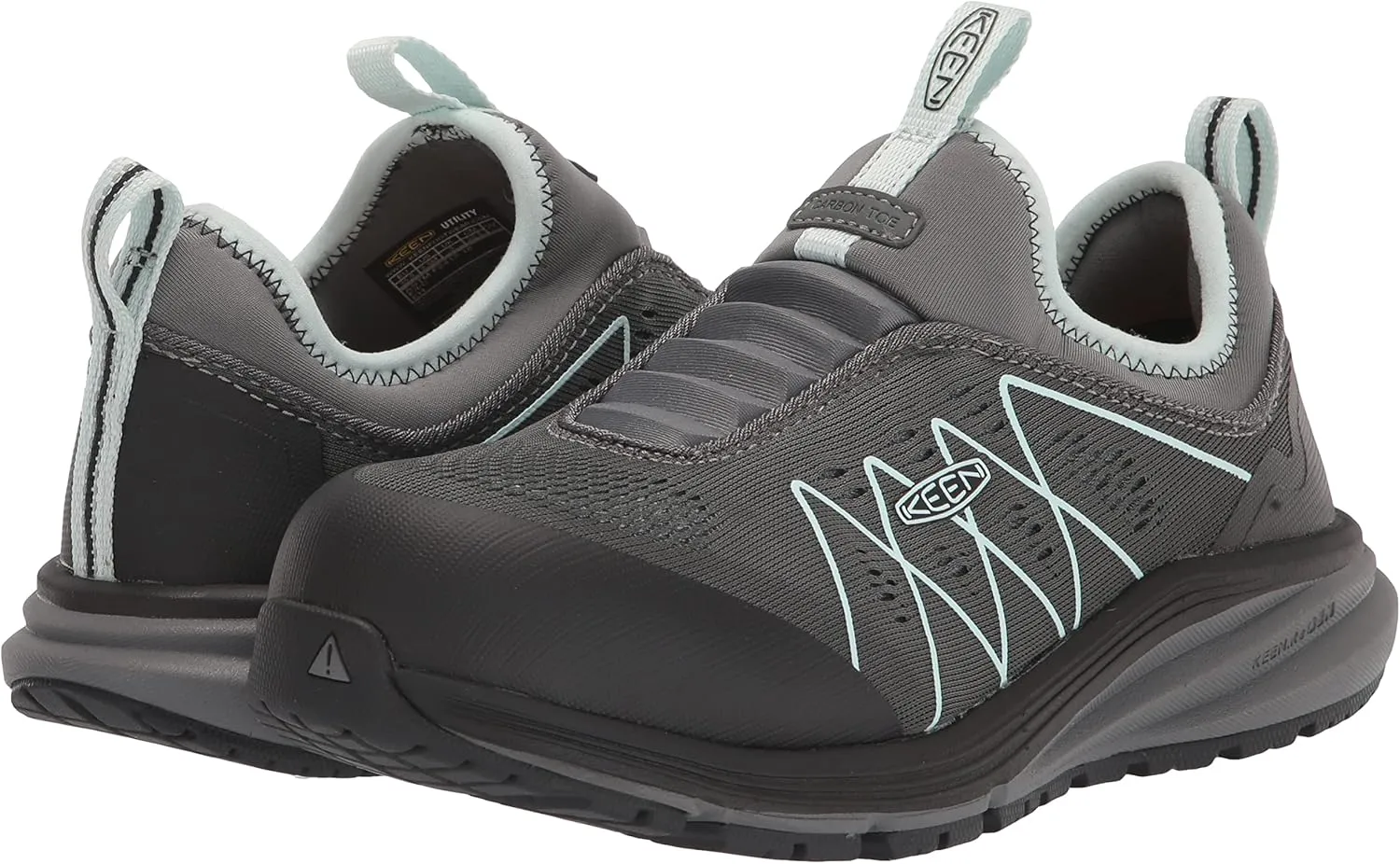 KEEN Utility Women's Vista Energy Shift Low Height Composite Toe Slip-On Industrial Work Shoe