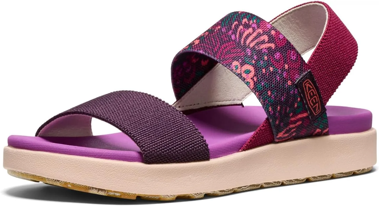 KEEN Women's Elle Backstrap Casual Platform Open Toe Wedge Sandal