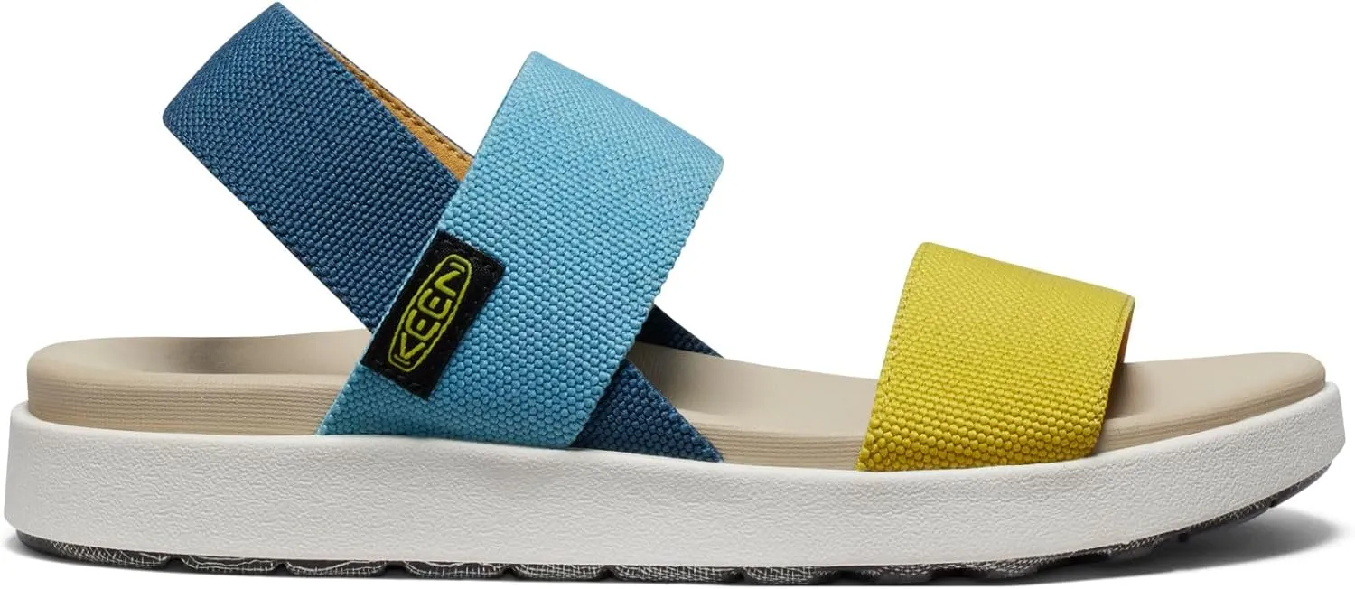 KEEN Women's Elle Backstrap Casual Platform Open Toe Wedge Sandal