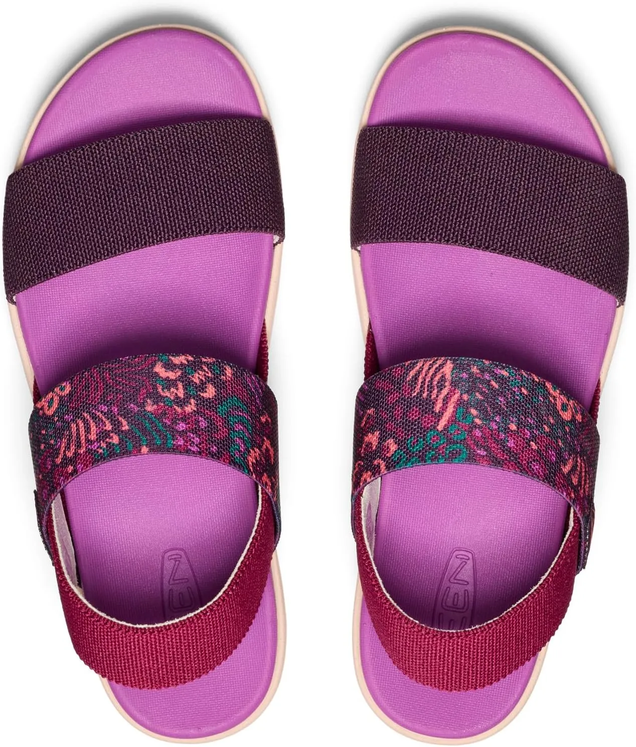 KEEN Women's Elle Backstrap Casual Platform Open Toe Wedge Sandal