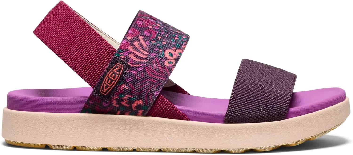 KEEN Women's Elle Backstrap Casual Platform Open Toe Wedge Sandal