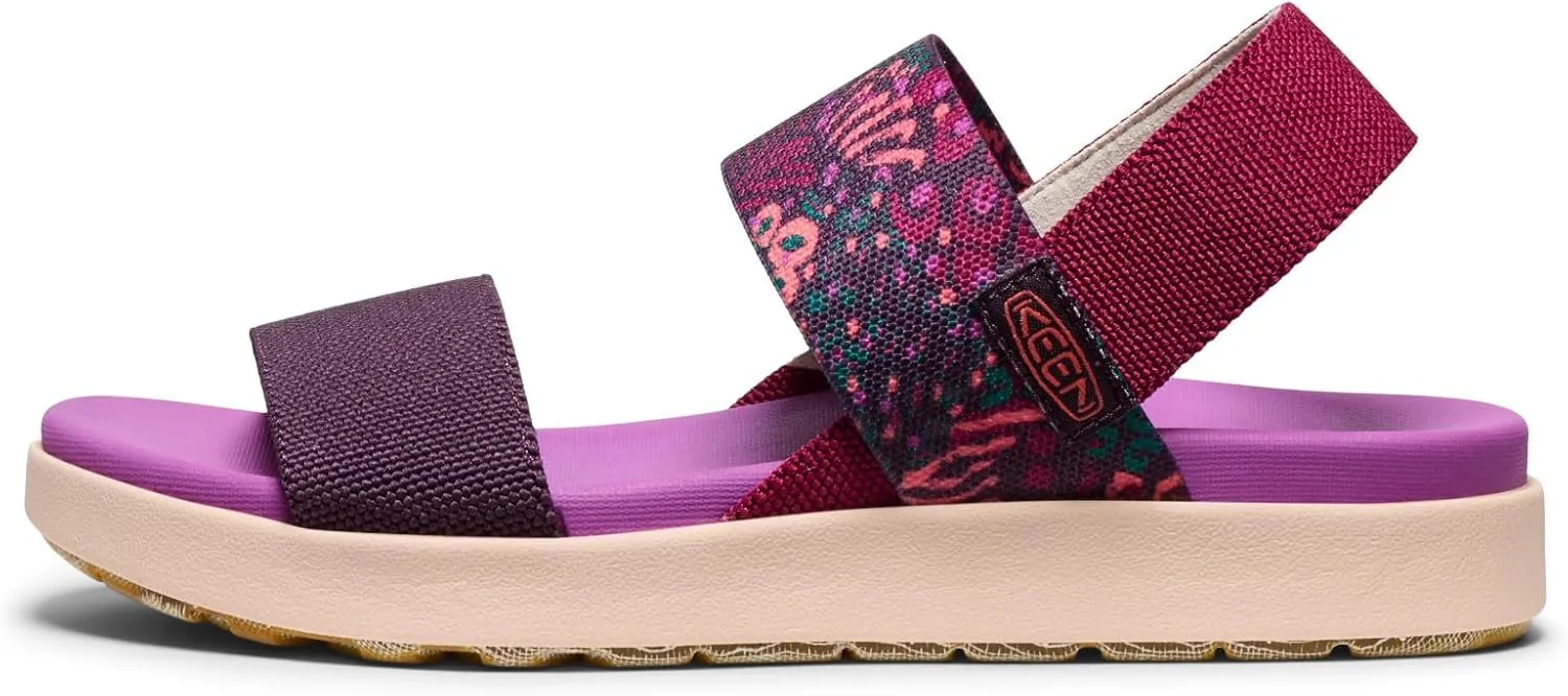 KEEN Women's Elle Backstrap Casual Platform Open Toe Wedge Sandal