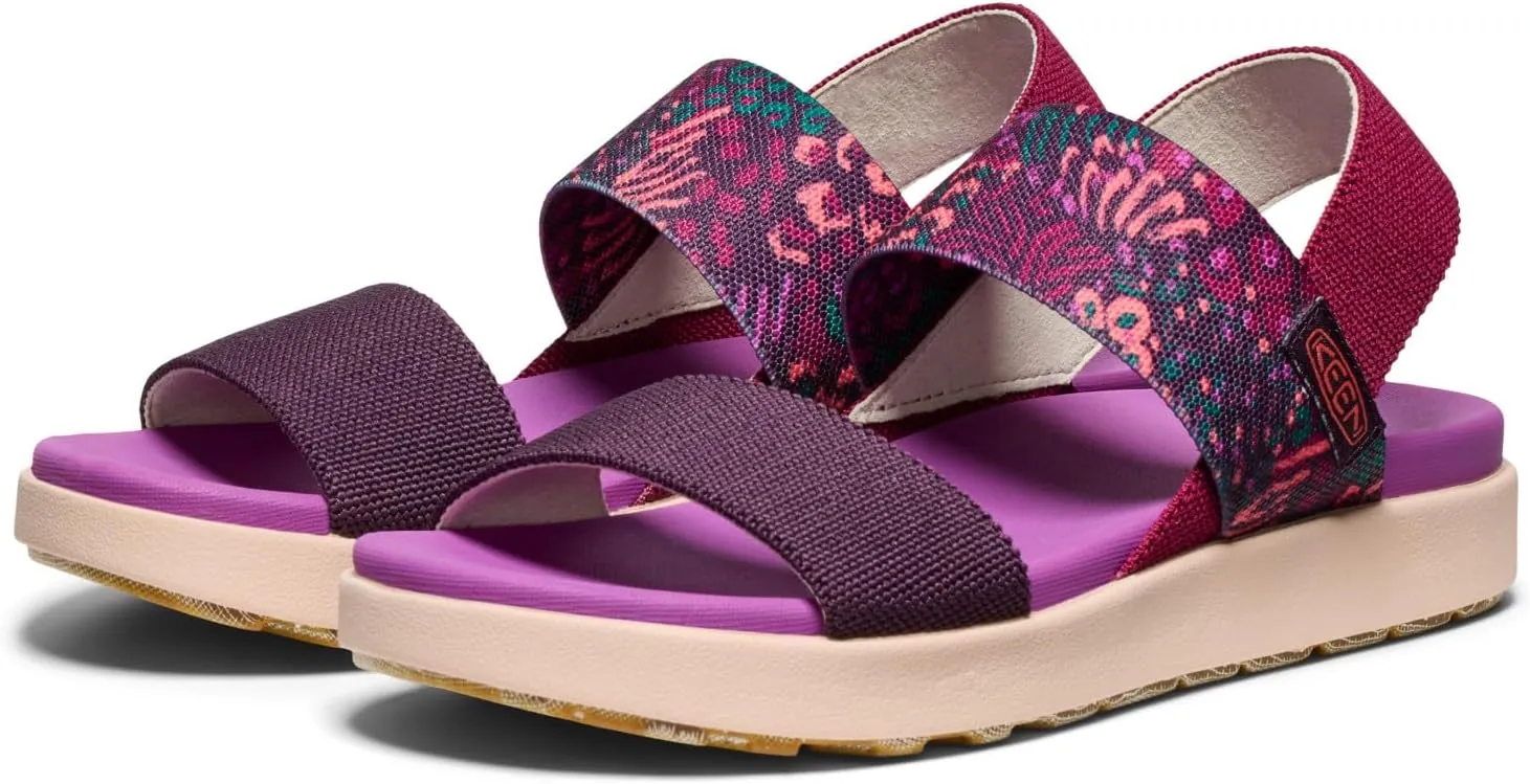 KEEN Women's Elle Backstrap Casual Platform Open Toe Wedge Sandal