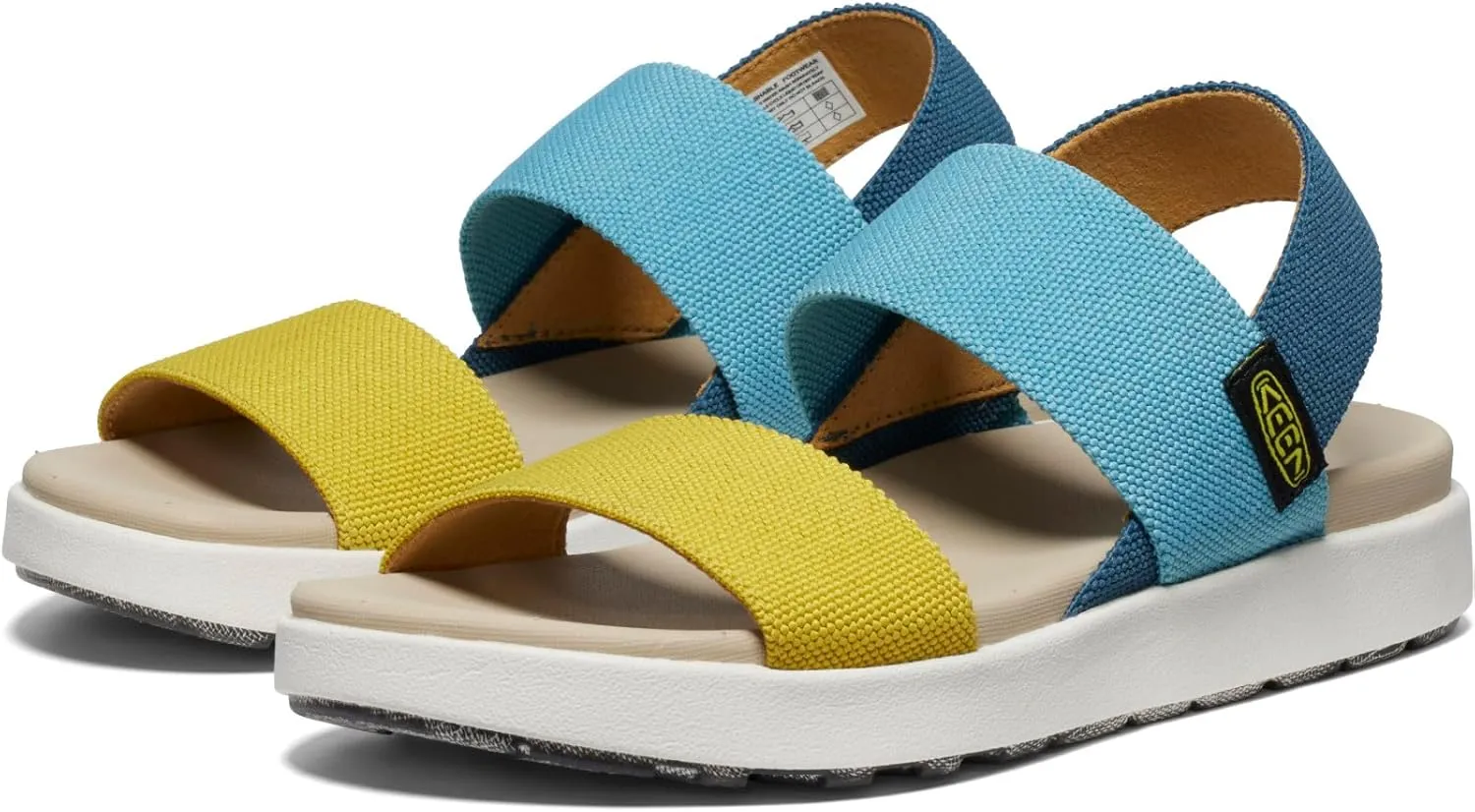 KEEN Women's Elle Backstrap Casual Platform Open Toe Wedge Sandal