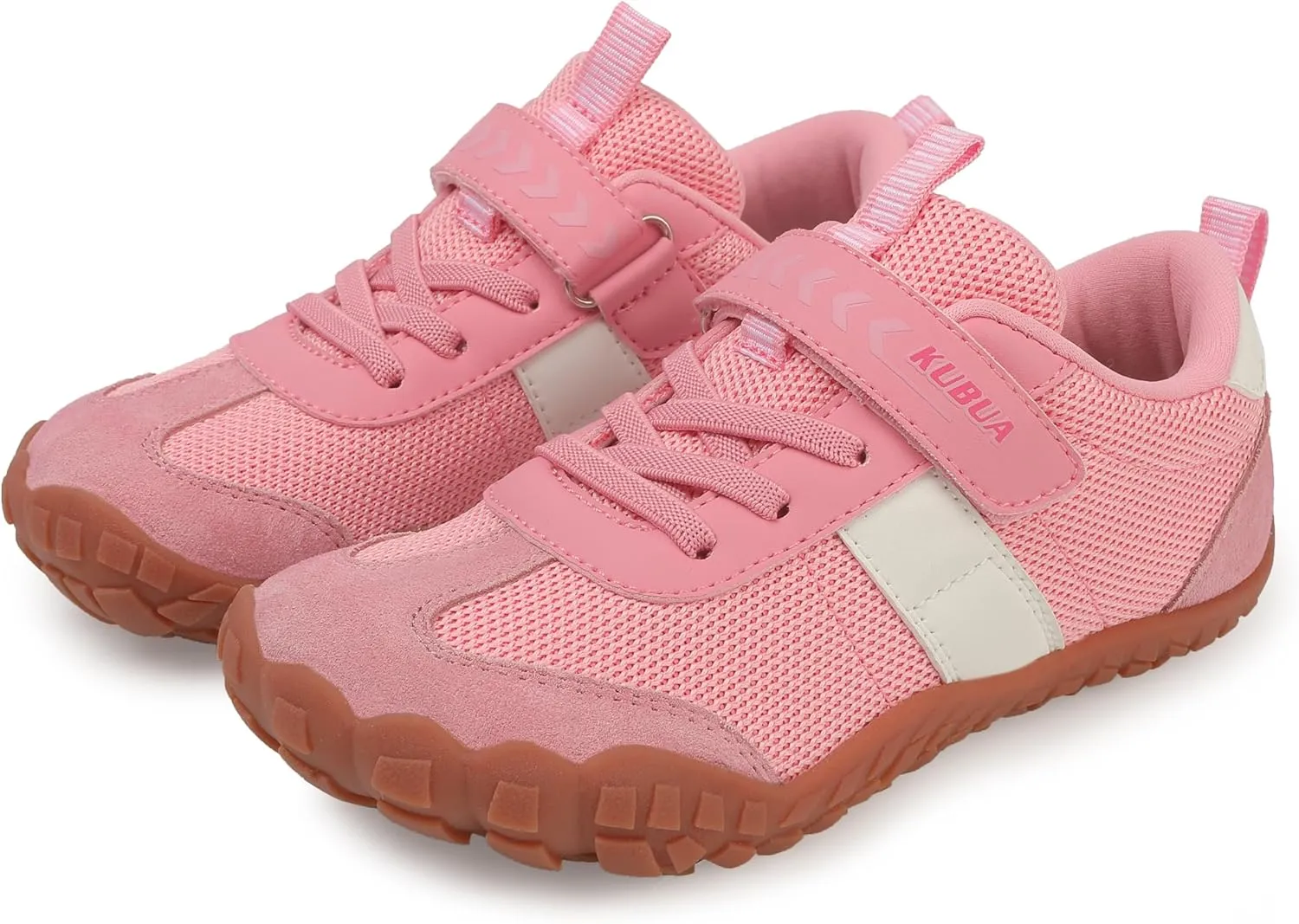 KUBUA Boys Girls Sneakers Kids Barefoot Shoes Comfort Anti-Slip Walking Shoes for Indoor Outdoor Toddler Little Big Kid