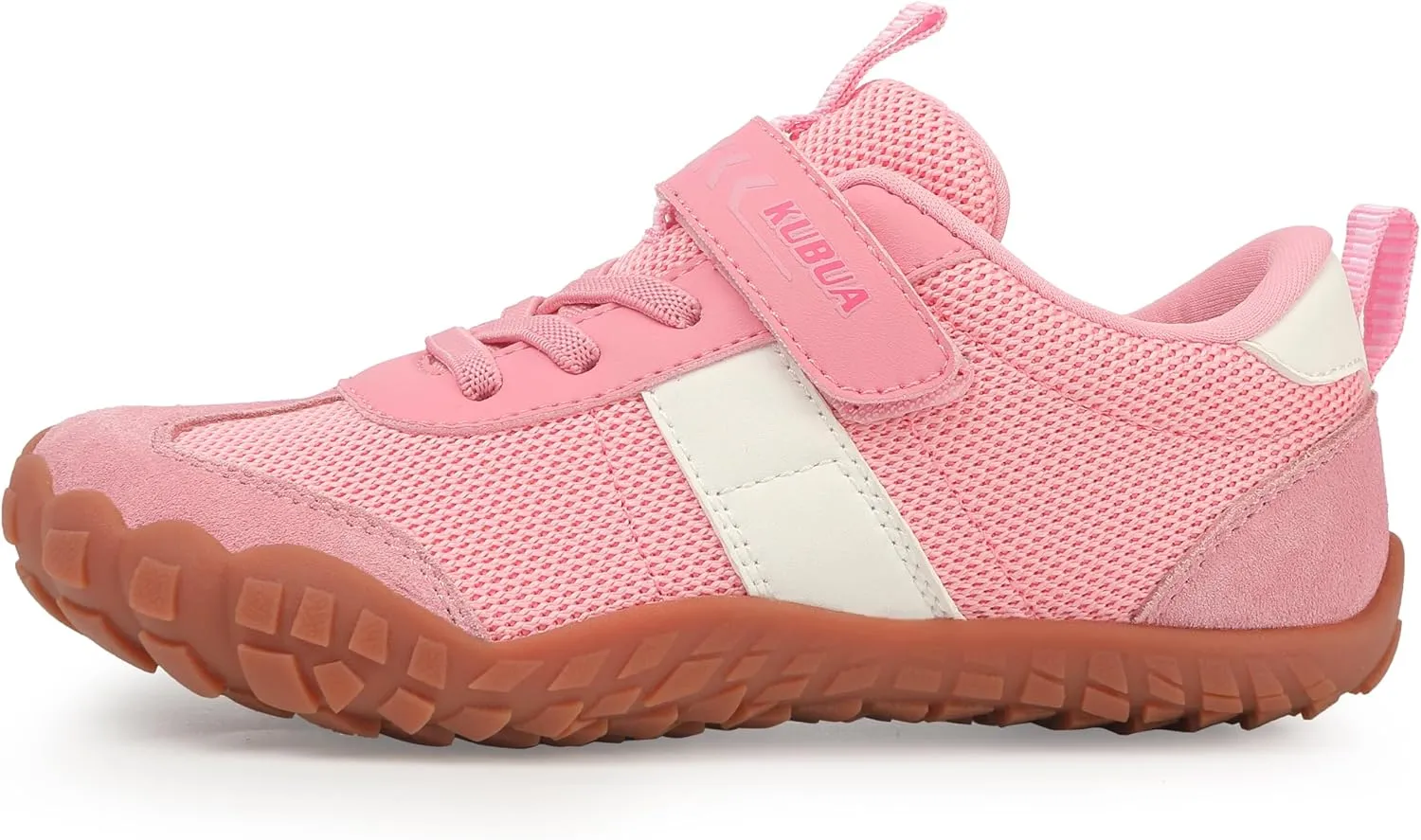 KUBUA Boys Girls Sneakers Kids Barefoot Shoes Comfort Anti-Slip Walking Shoes for Indoor Outdoor Toddler Little Big Kid