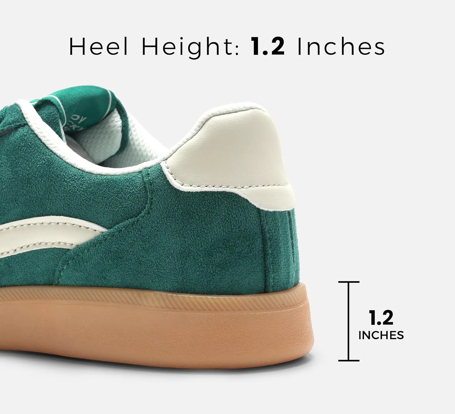 LUCKY STEP Women's Retro Fashion Sneakers Classic Casual Walking Shoes Non Slip Comfort Skate Shoes