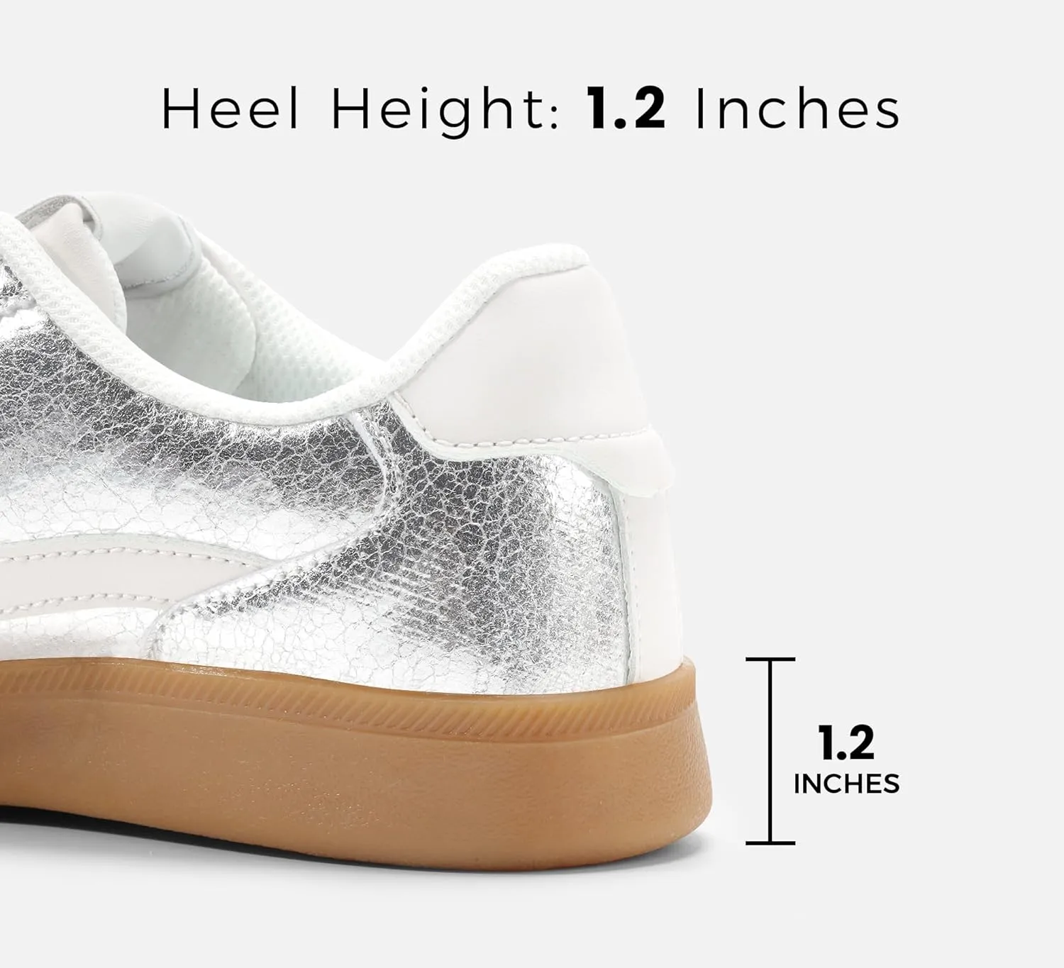 LUCKY STEP Women's Retro Fashion Sneakers Classic Casual Walking Shoes Non Slip Comfort Skate Shoes