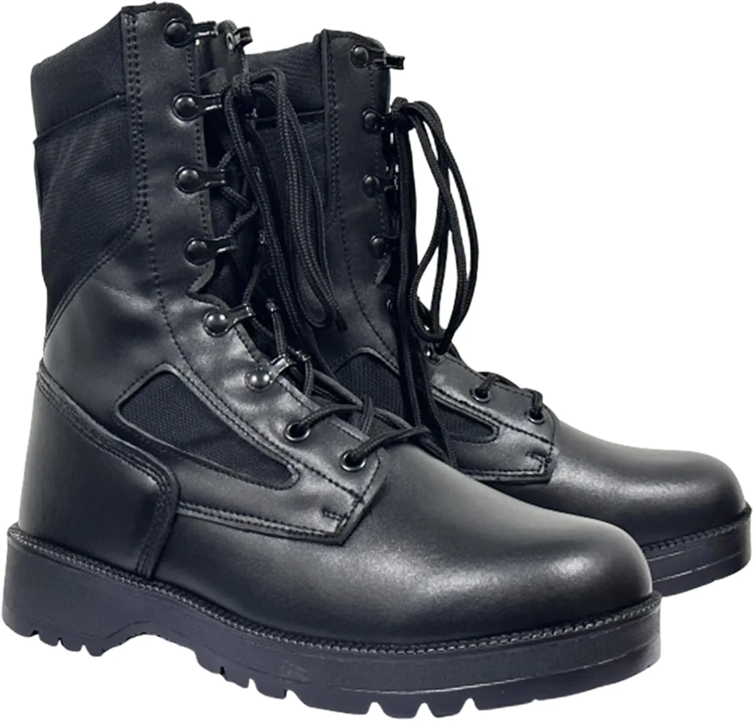 Mens Military Tactical Boots Man Lace Up Hiking Work Army Boots Outdoor Men Combat Shoes