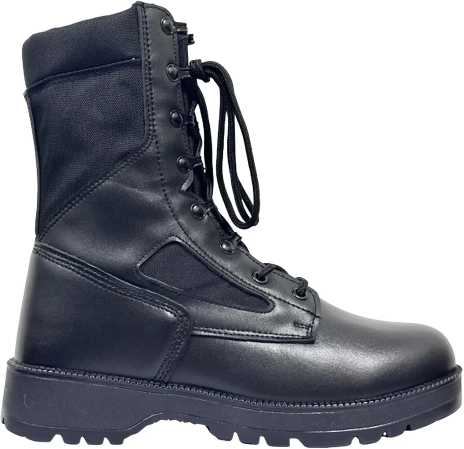 Mens Military Tactical Boots Man Lace Up Hiking Work Army Boots Outdoor Men Combat Shoes