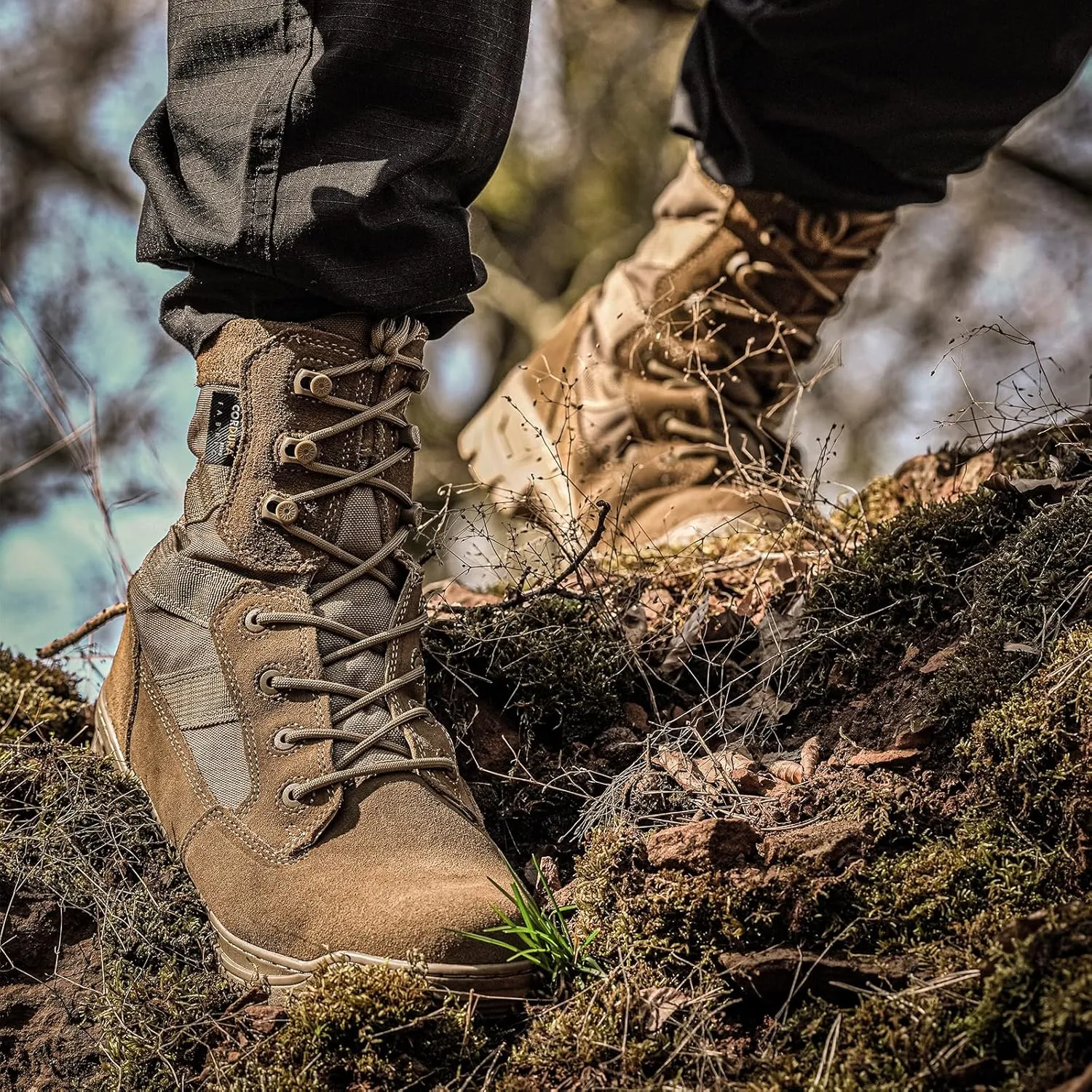 Men's Tactical Boots Military Work Boots Desert Combat Army Combat Boots for Hiking Motorcycle Climbing