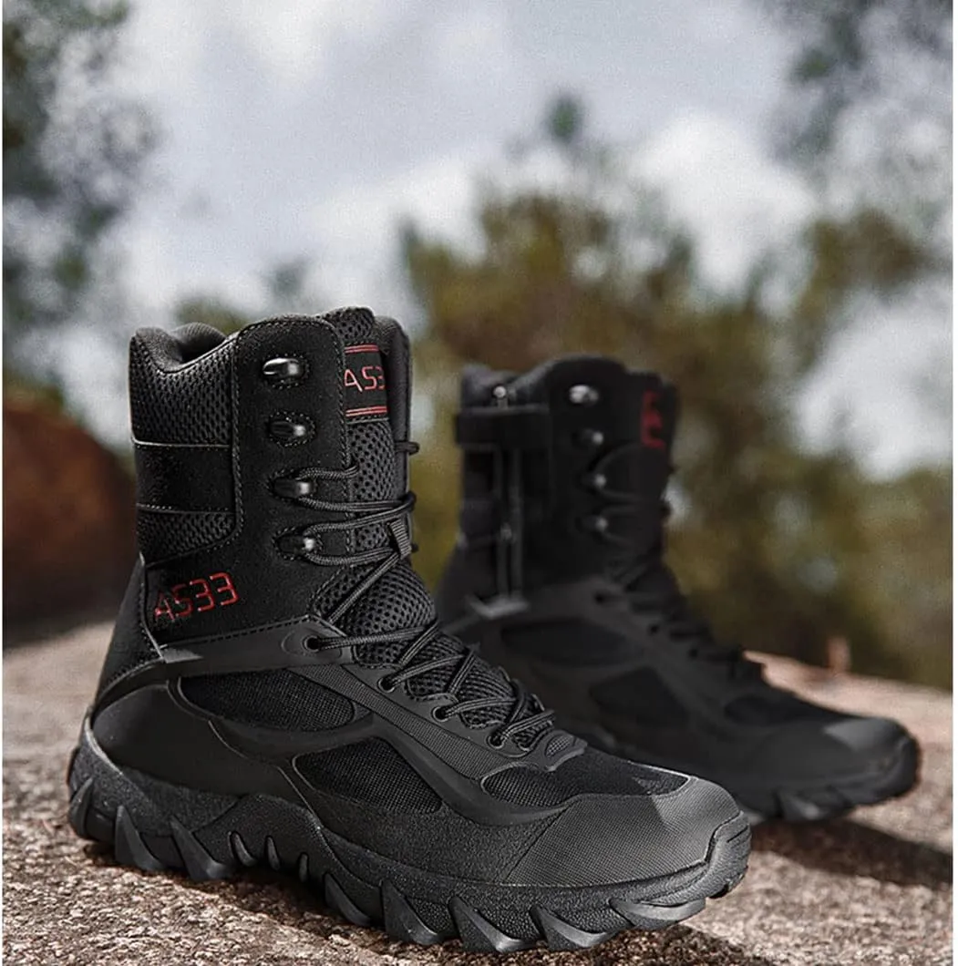 Men's Tactical Boots Military Work Boots Desert Combat Outdoor Boots for Hiking Motorcycle Climbing