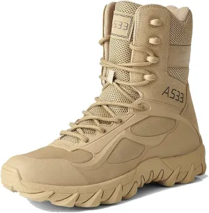 Men's Tactical Boots Military Work Boots Desert Combat Outdoor Boots for Hiking Motorcycle Climbing