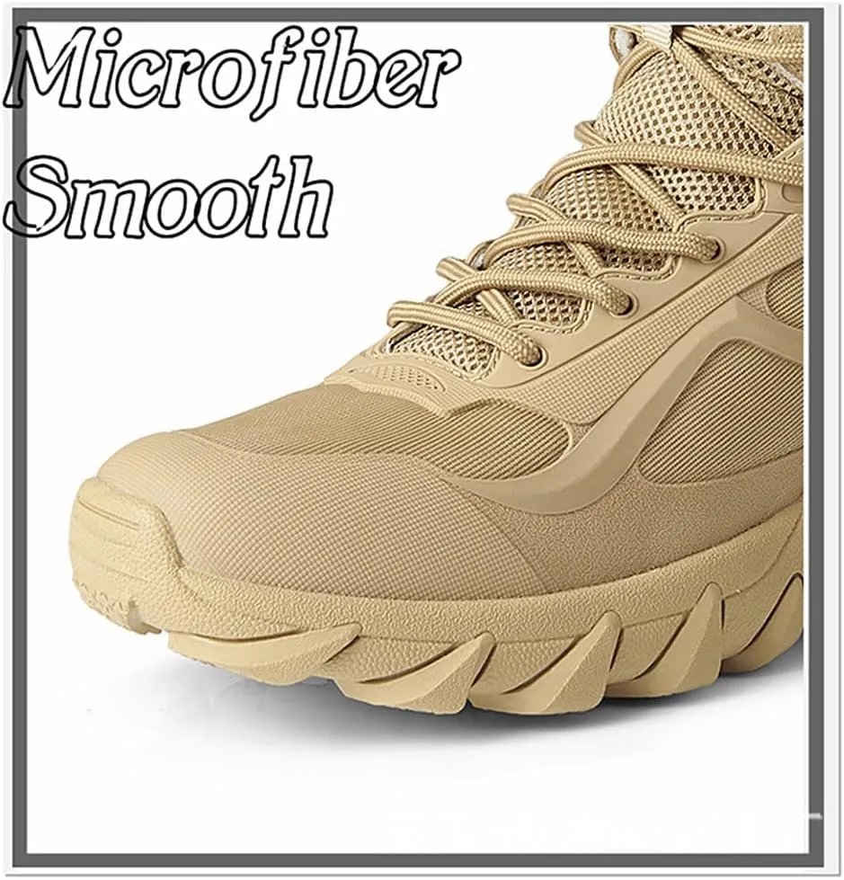 Men's Tactical Boots Military Work Boots Desert Combat Outdoor Boots for Hiking Motorcycle Climbing