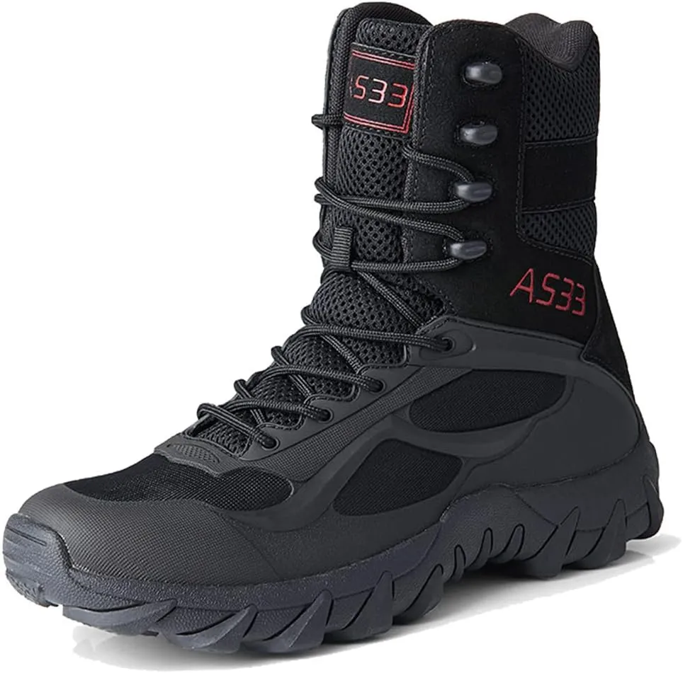 Men's Tactical Boots Military Work Boots Desert Combat Outdoor Boots for Hiking Motorcycle Climbing
