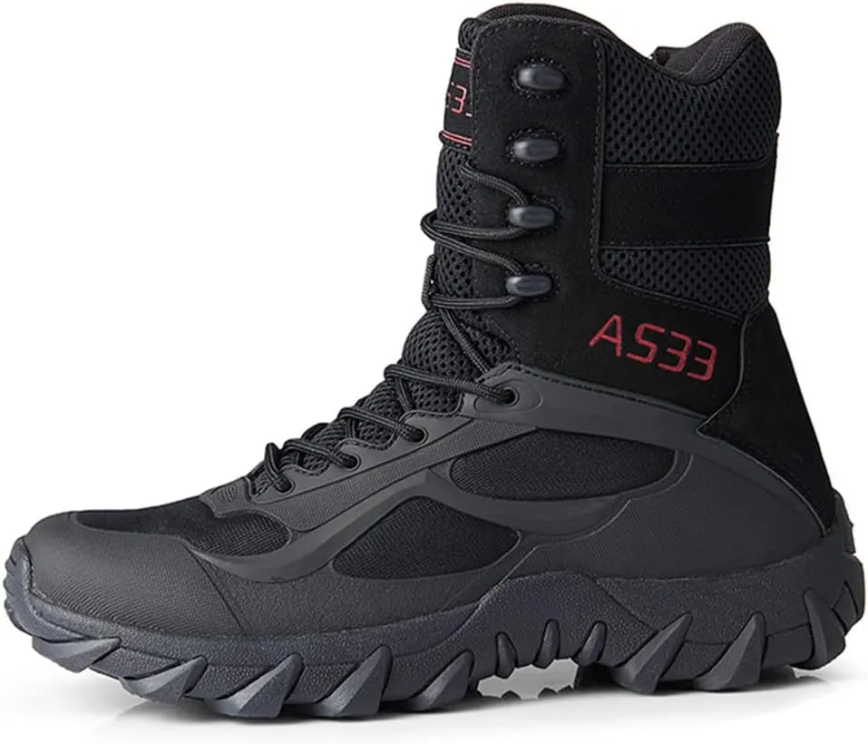 Men's Tactical Boots Military Work Boots Desert Combat Outdoor Boots for Hiking Motorcycle Climbing