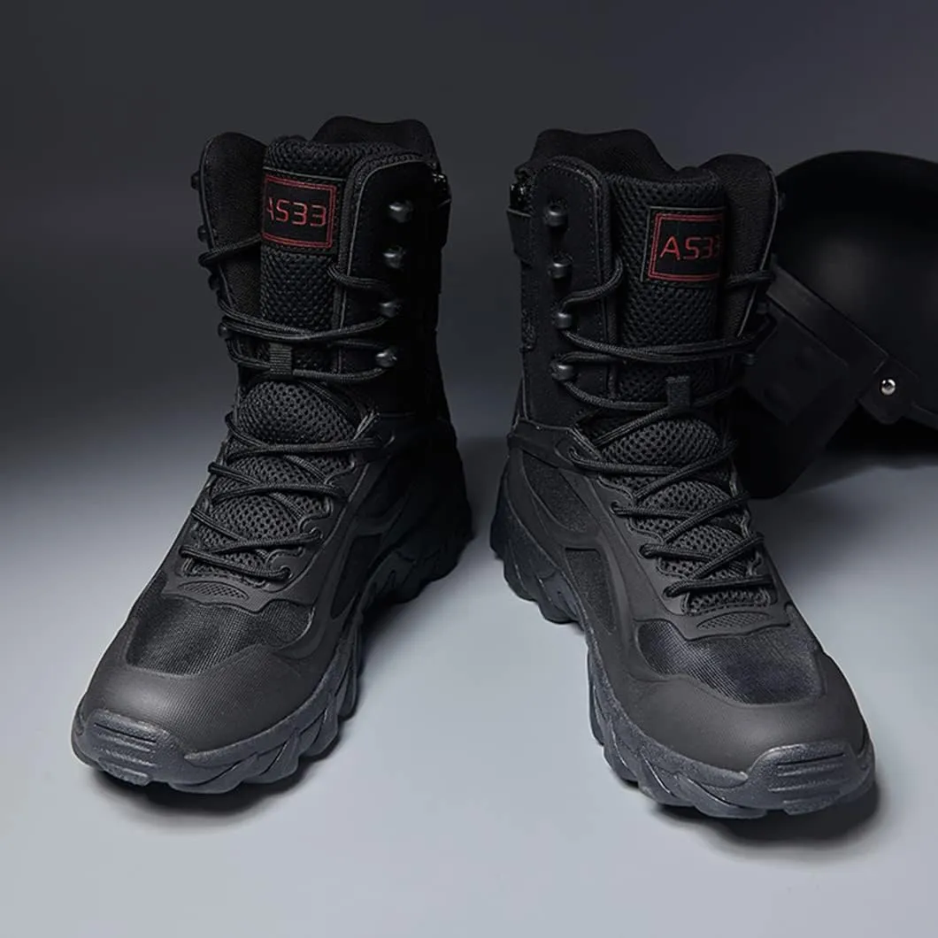 Men's Tactical Boots Military Work Boots Desert Combat Outdoor Boots for Hiking Motorcycle Climbing