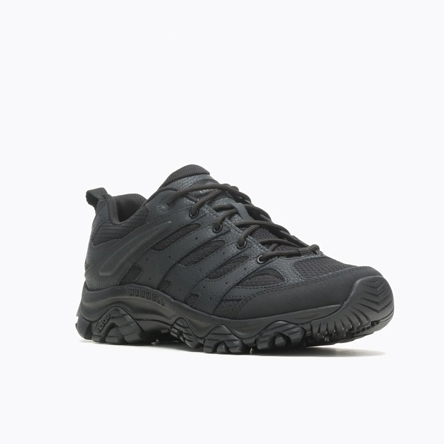 Merrell Men’s Moab 3 Tactical Industrial Shoes, Waterproof Coated Leather & Mesh Upper Combat Outdoor Work Boots