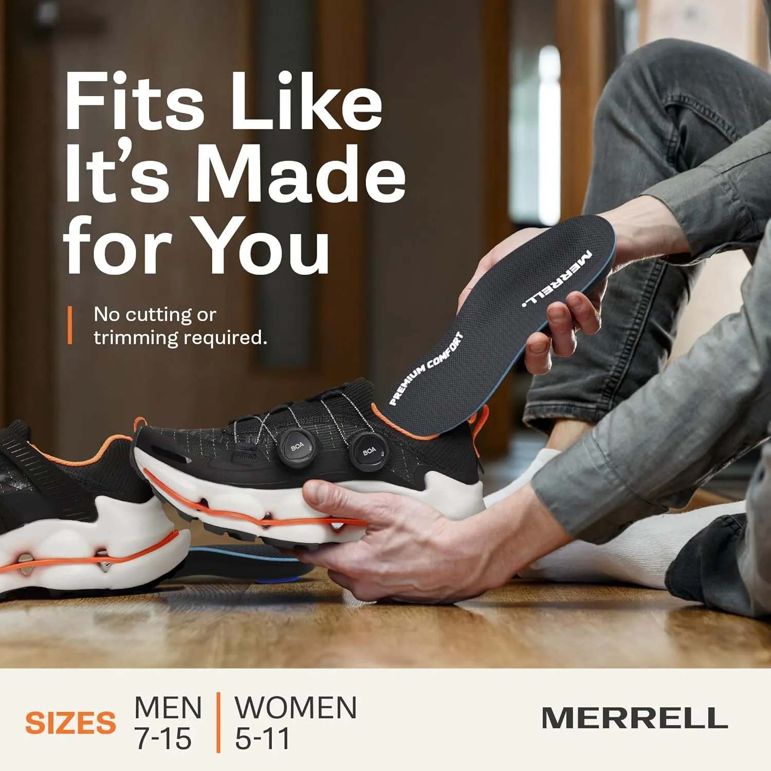 Merrell Premium Comfort Insoles/Men's