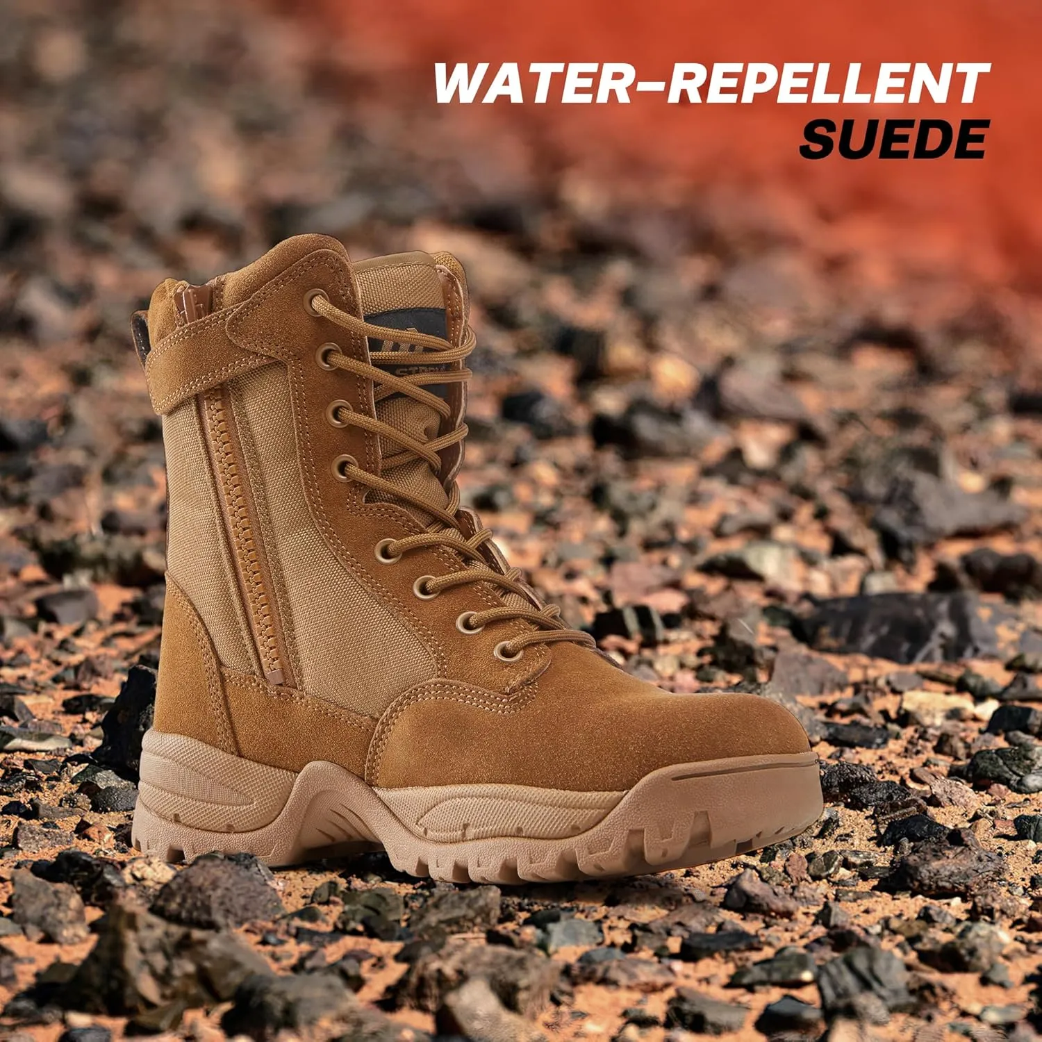 Military Tactical Work Boots for Hiking Motorcycling EMS EMT and Combat Outdoors