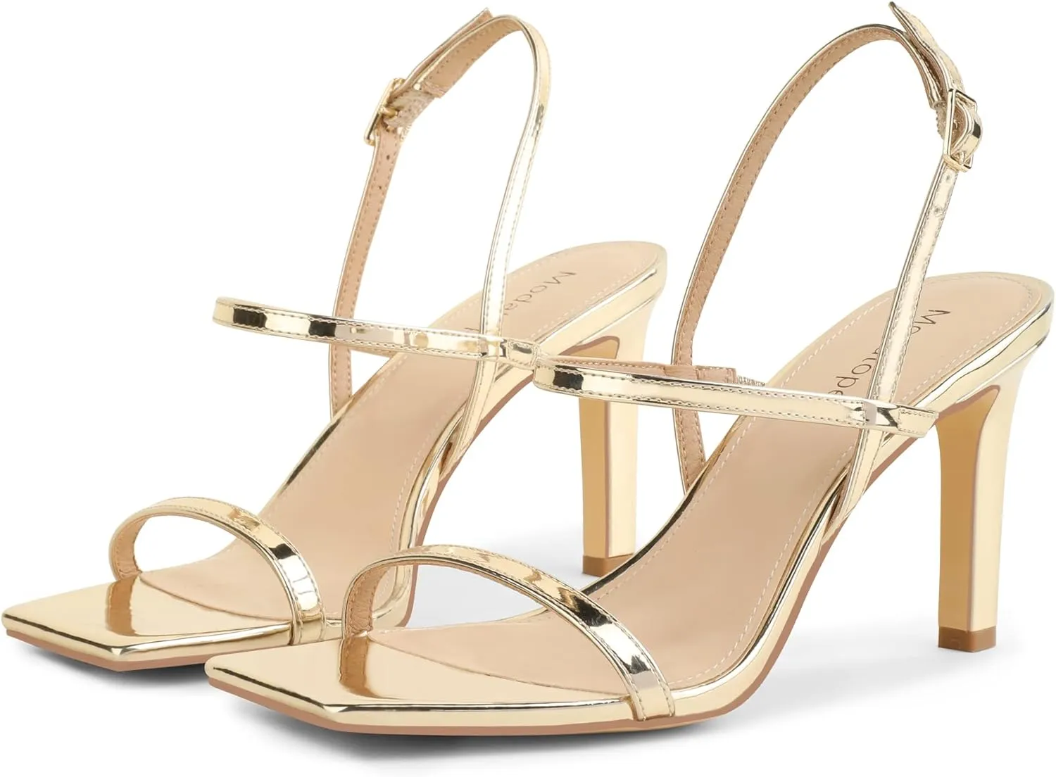 Modatope Womens Sandals Open Toe Strappy Sandals Ankle Strap High Heel Sandals for Women
