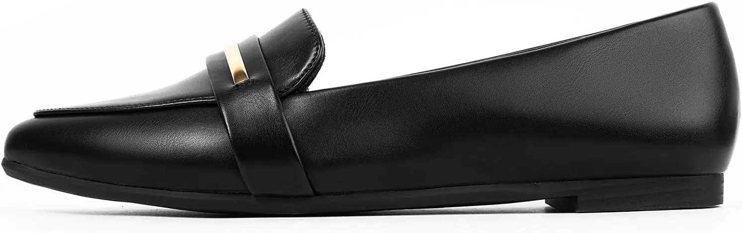 MUSSHOE Flats Shoes Women Pointed Toe Womens Flats Loafers