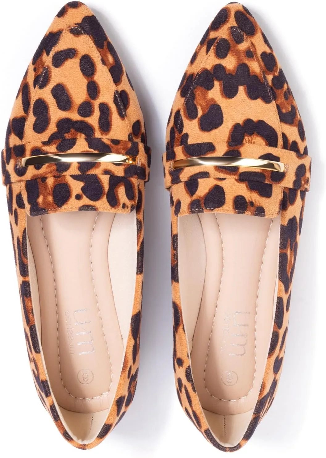 MUSSHOE Flats Shoes Women Pointed Toe Womens Flats Loafers