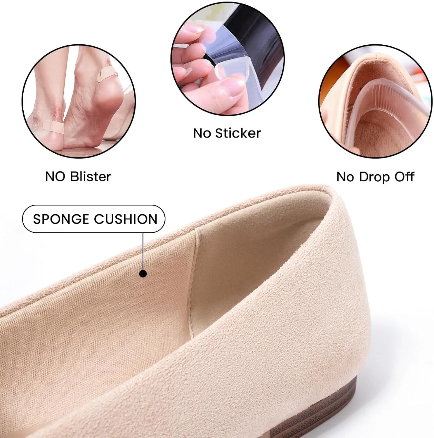 MUSSHOE Flats Shoes Women Pointed Toe Womens Flats Loafers
