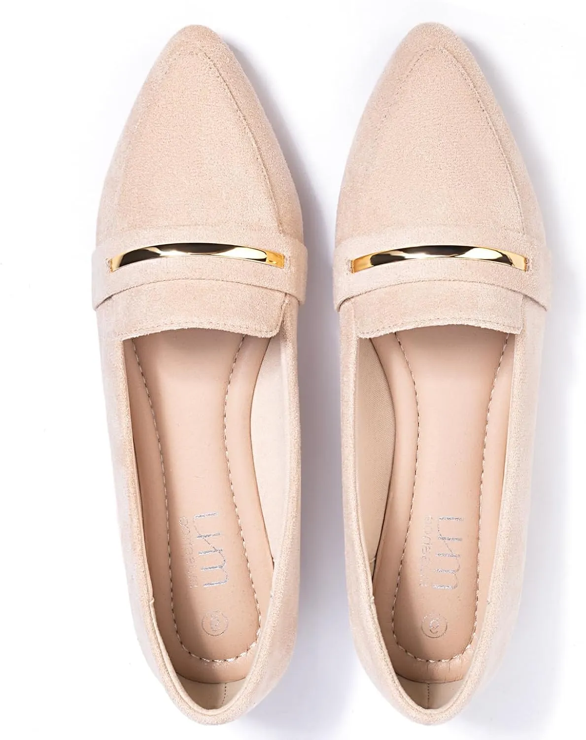 MUSSHOE Flats Shoes Women Pointed Toe Womens Flats Loafers