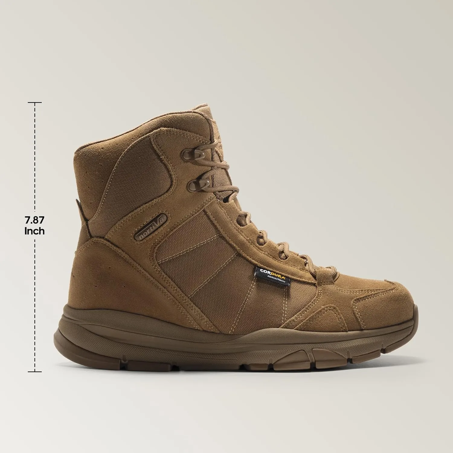 NORTIV 8 Men's Lightweight Military Tactical Work Boots Outdoor Hiking Motorcycle Combat Boots