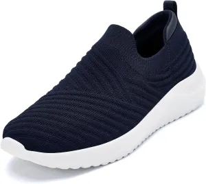 PPQ Womens Slip On Walking Shoes-Lightweight Comfort Breathable Travel Slip in Sneakers