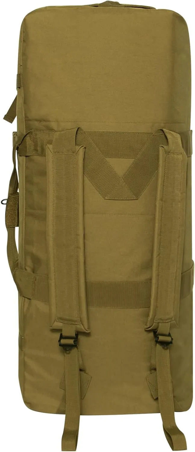 Rothco Enhanced Duffle Bag – 76L Capacity for Heavy-Duty Use and Versatile Travel – Coyote Brown