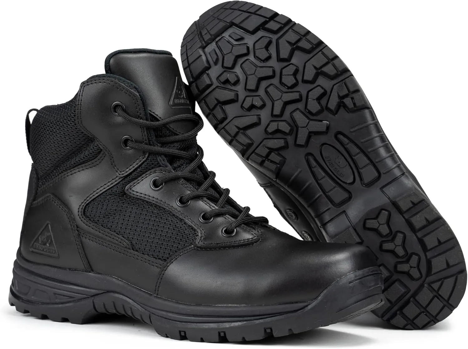 RYNO GEAR 6" Coolmax Tactical Combat Breathable Side Zip Boots