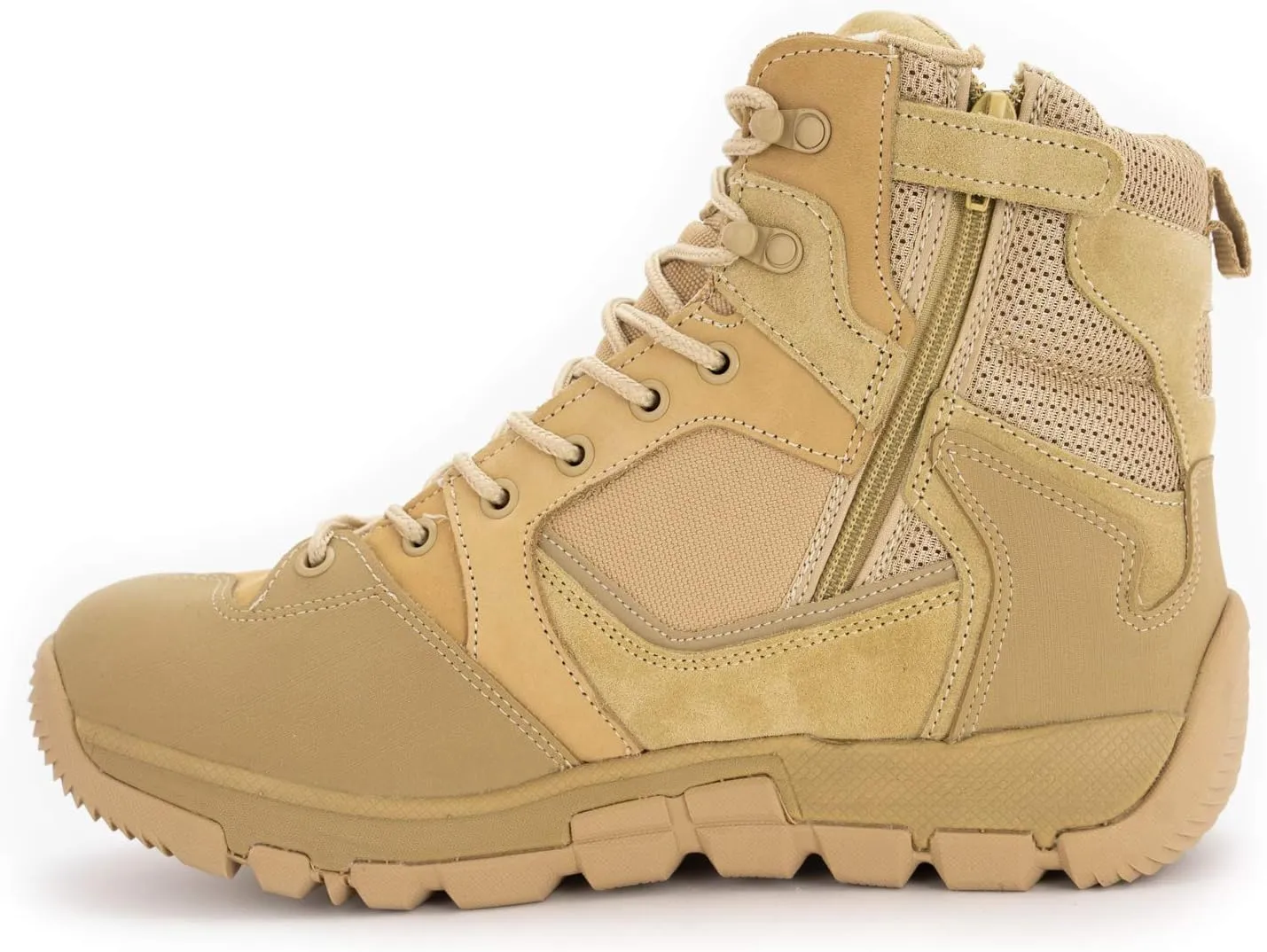 RYNO GEAR Trek Coolmax Tactical Side Zip Boots
