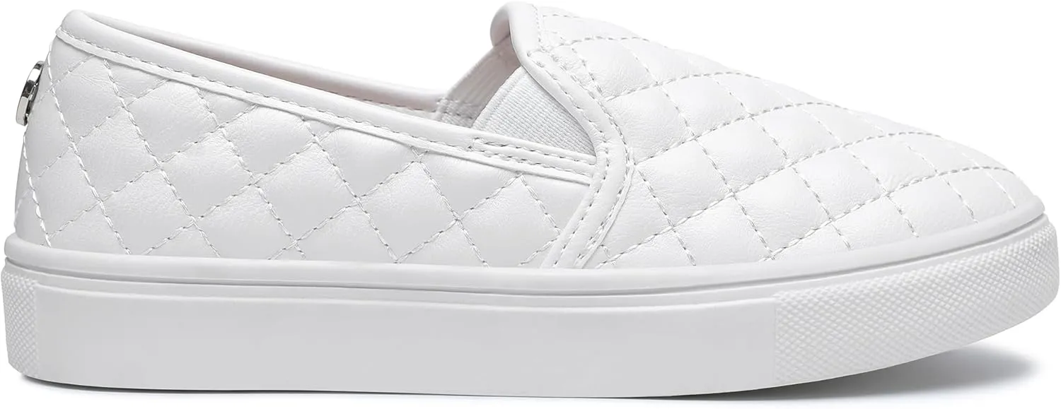 Sneakers for Girls Slip On Shoes Little/Big Kid Comfort Low Top Fashion Tennis/Walking Casual Sneakers for Kids