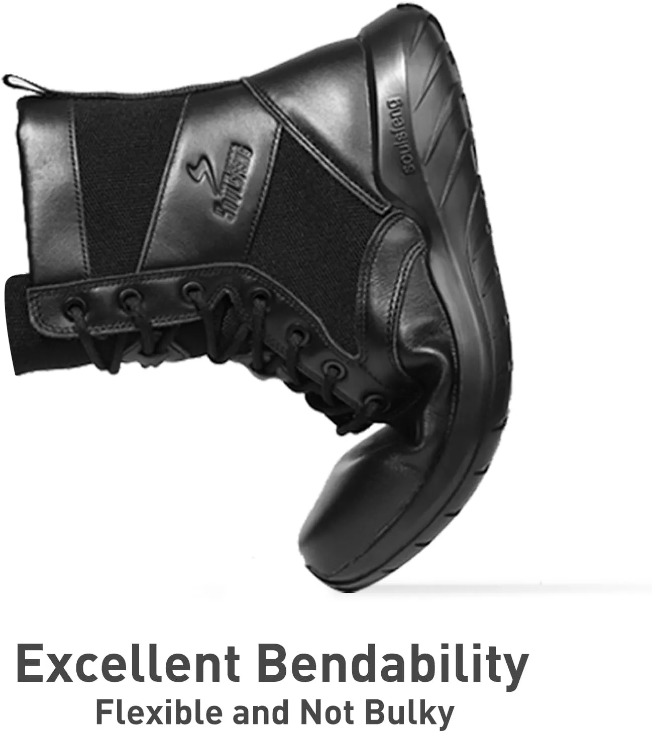 Soulsfeng Tactical Boots for Men and Women Lightweight Sneaker Boots Work Hiking Military Booties