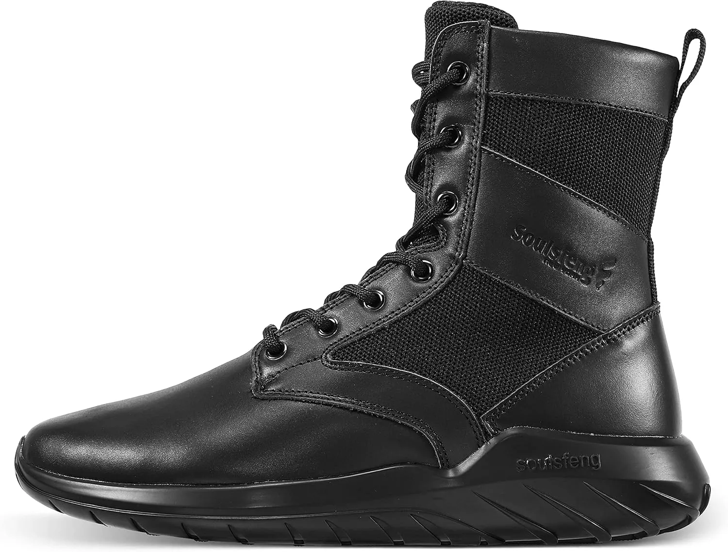 Soulsfeng Tactical Boots for Men and Women Lightweight Sneaker Boots Work Hiking Military Booties