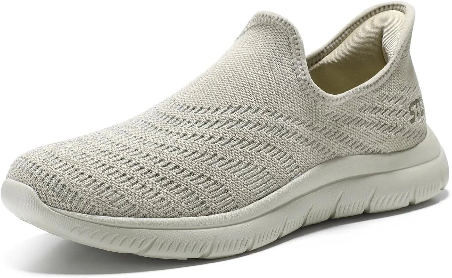STQ Slip on Sneakers Women Walking Shoes Orthopedic Tennis Arch Support Orthopedic Maternity Elderly Plantar Fasciitis Standing Comfort Workout Travelling