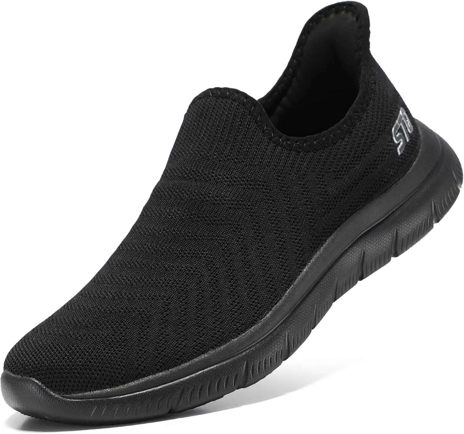 STQ Slip on Sneakers Women Walking Shoes Orthopedic Tennis Arch Support Orthopedic Maternity Elderly Plantar Fasciitis Standing Comfort Workout Travelling