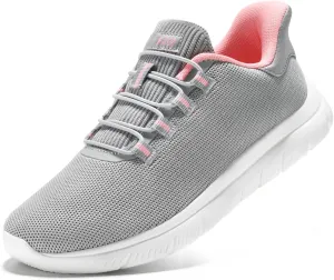 STQ Slip on Sneakers Womens Walking Shoes Tennis Orthopedic Arch Support Non Resistant Lightweight Comfort Maternity Pregnant Nurse