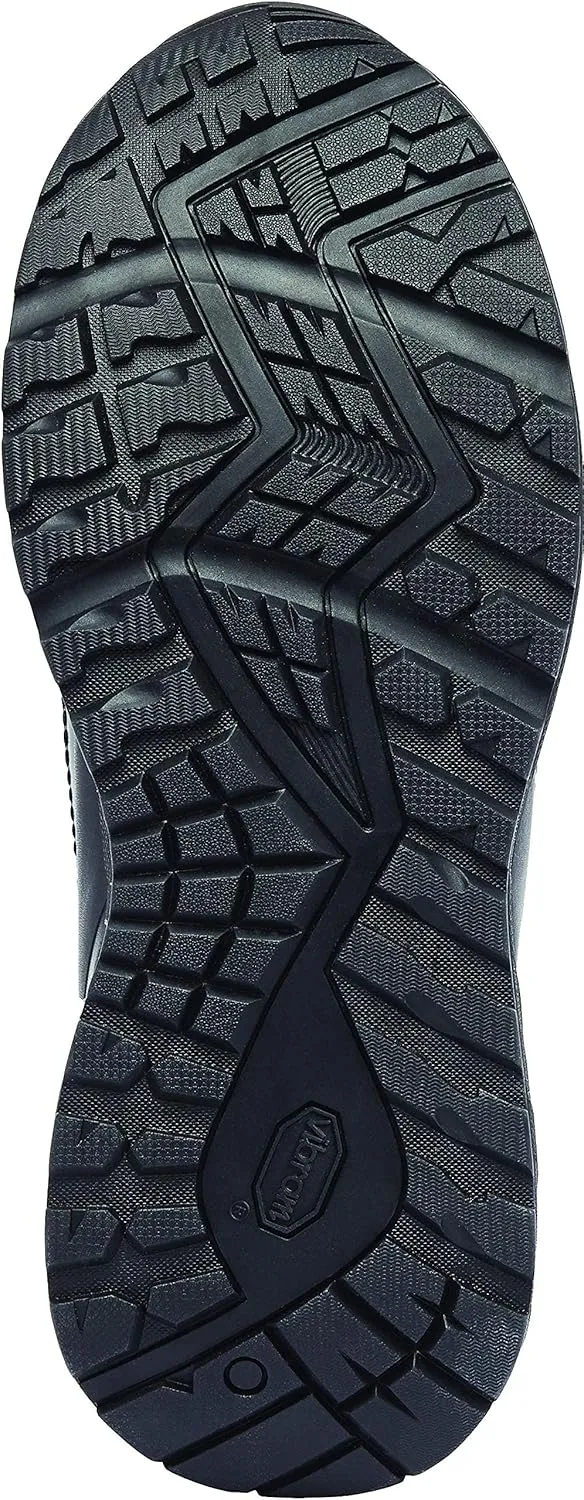 TACTICAL RESEARCH TR MAXX 6Z 6" Ultra-Cushioned Maximalist Black Tactical Boots for Men with Zipper - Designed for Police, EMS, and Security with Slip-Resistant Vibram Outsole