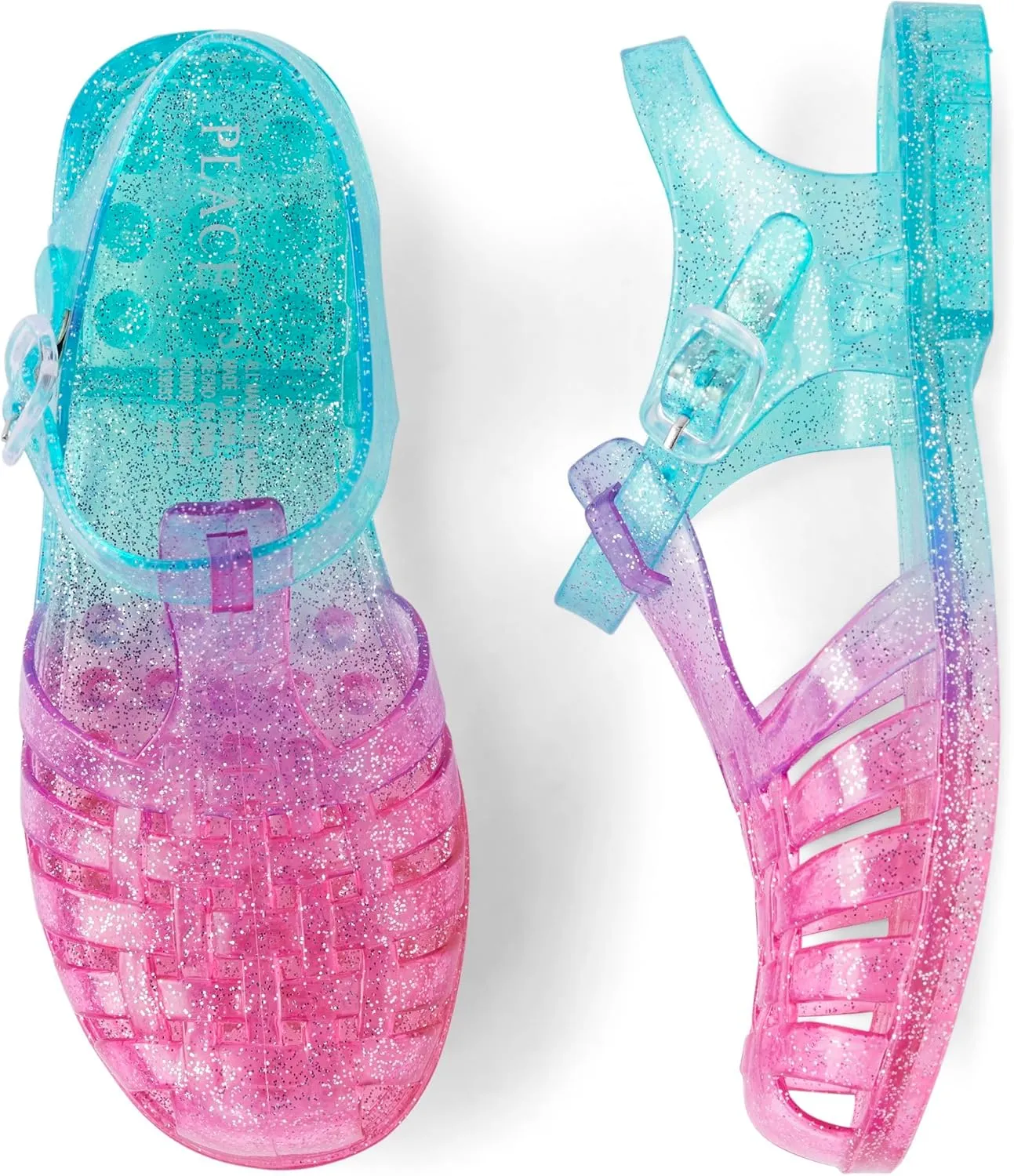 The Children's Place Girl's Jelly Fisherman Sandals