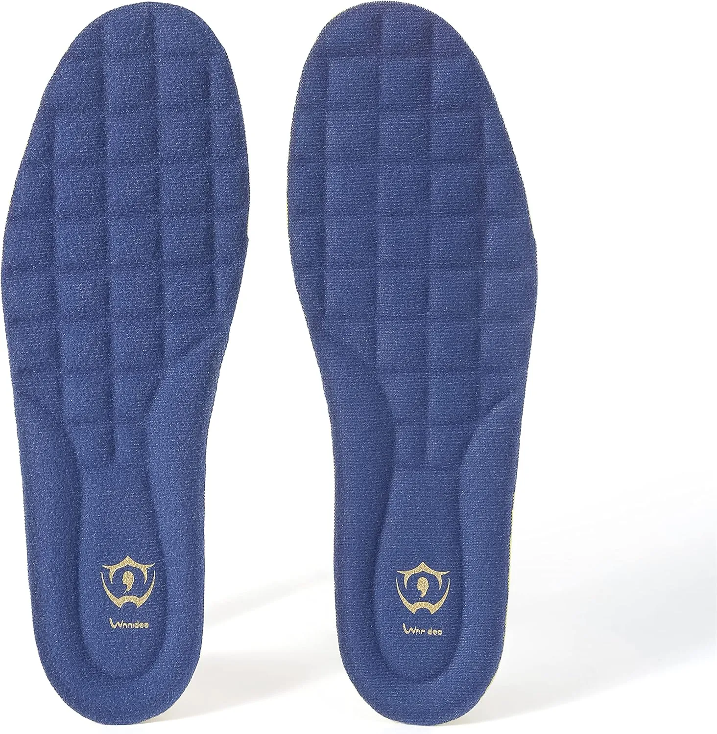 Thick Memory Foam Shoes Insert with Arch Support - Premium Cushioning Orthopedic Shoe Insoles for Heel Pain & Plantar Fasciitis, Running, Hiking, Working Men & Women (Blue Size 12)