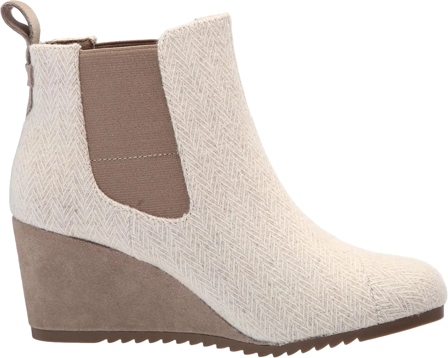 TOMS Women's Bailey Ankle Boots,Suede/Textile/Leather – Booties for Women