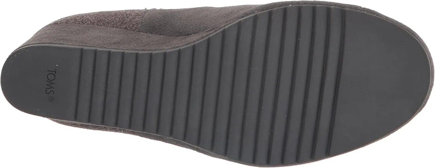 TOMS Women's Bailey Ankle Boots,Suede/Textile/Leather – Booties for Women